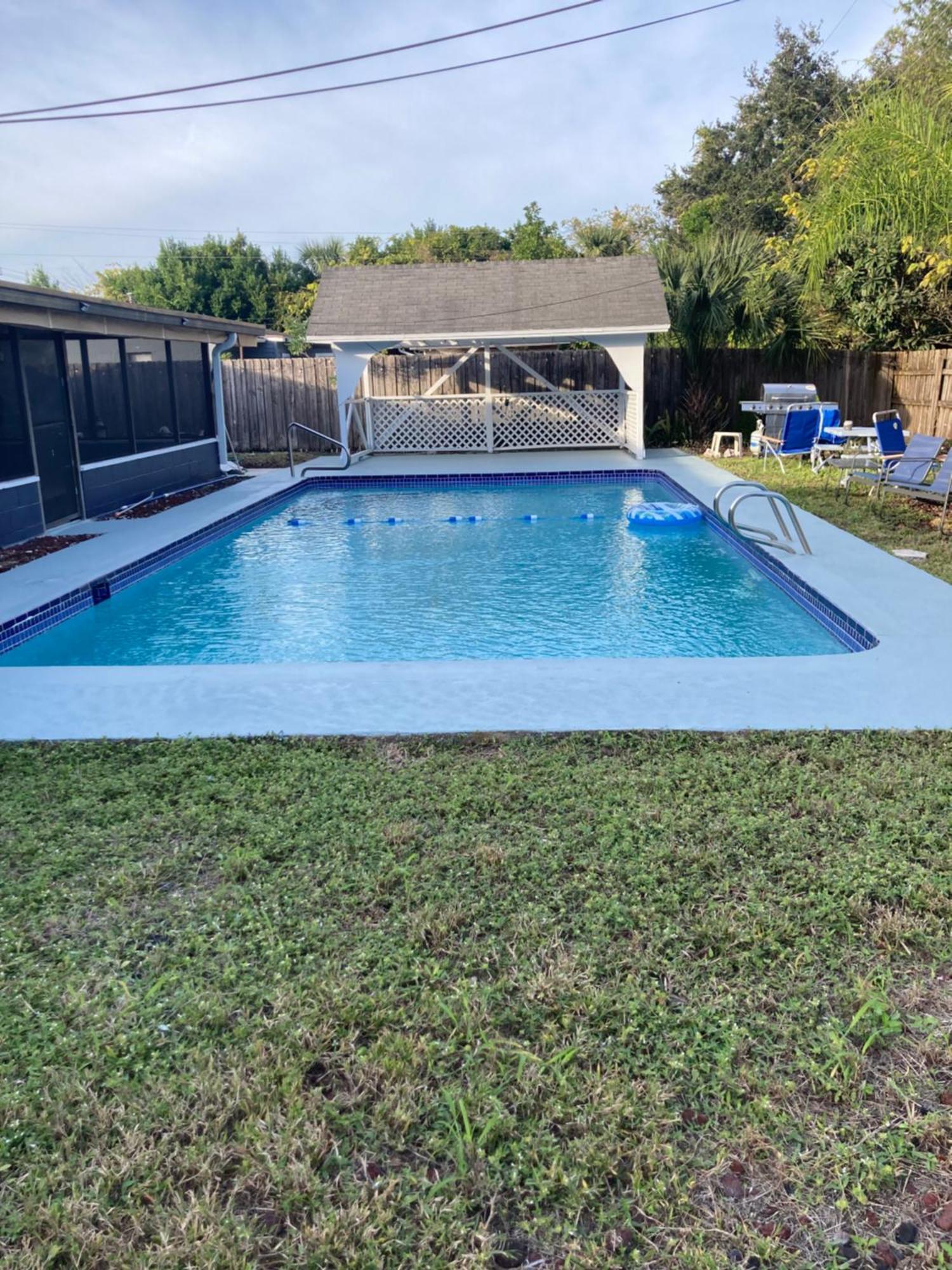 ティテュスビル Pool House Oasisヴィラ エクステリア 写真